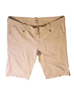 EUC Gap Women's s Beige/Off White Cotton Casual Pants Capris Sz18